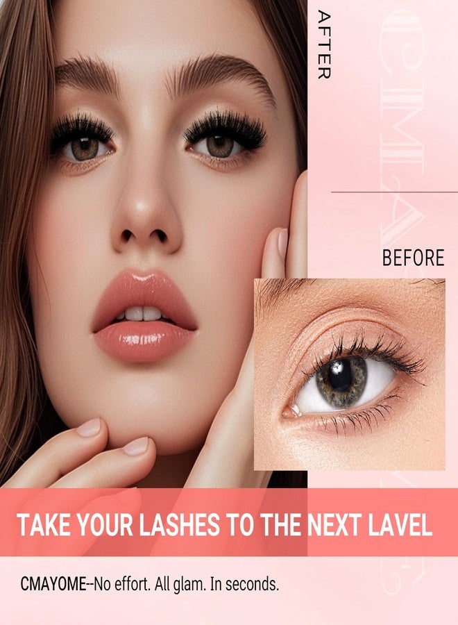 CMAYOME Lash Clusters Kit 640Pcs Eyelashes Clusters Extensions Kit Volume Fluffy False Eyelashes(50D+60D+80D+100D) DIY Individual Lashes with Bond&Seal,Remover, Tweezers - Image 3
