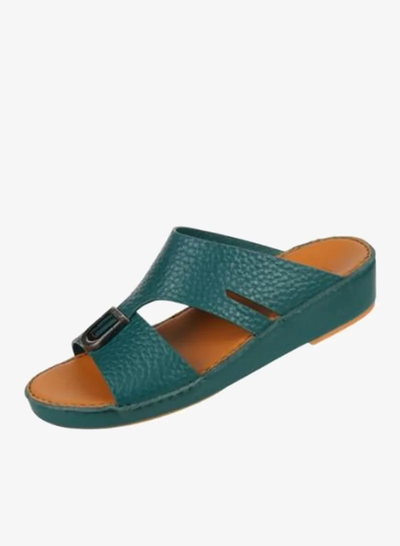 008-3728 Barjeel Uno Mens Arabic Sandals BS 39 Green