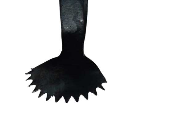 Simsnura Coconut Scraper Full Iron Strong BodyTraditional Coconut Grater ChiravaHandheld Blade Grater Kai Chirava with Iron HandleCoconut Scraper Manual Full Iron Handheld Coconut Peeler - Image 1