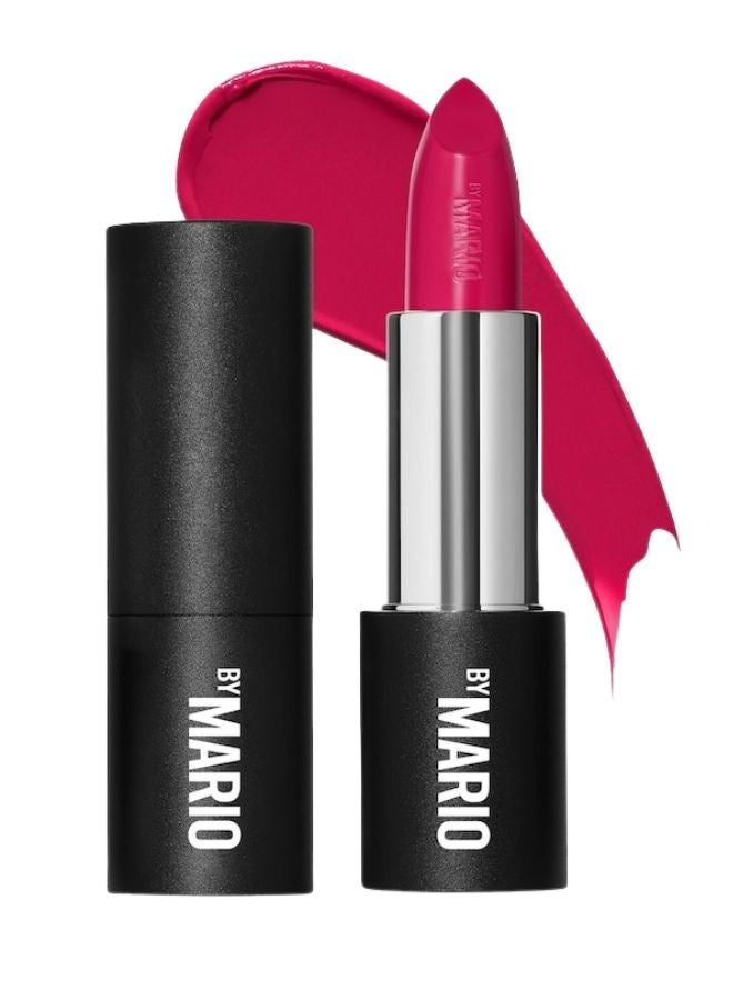 مكياج ماريو أحمر شفاه سوبر ساتين® من ميك أب باي ماريو، 3.5 غرام - لون ويست فيليدج - أرجواني غني، مريح في الارتداء، غني الصبغة، بلمسة نهائية ساتانية - Image 1