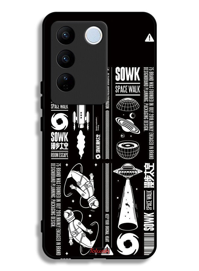 Tolwak Vivo V27e Protective Case Cover Sowk Space Walk Sticker - Image 1