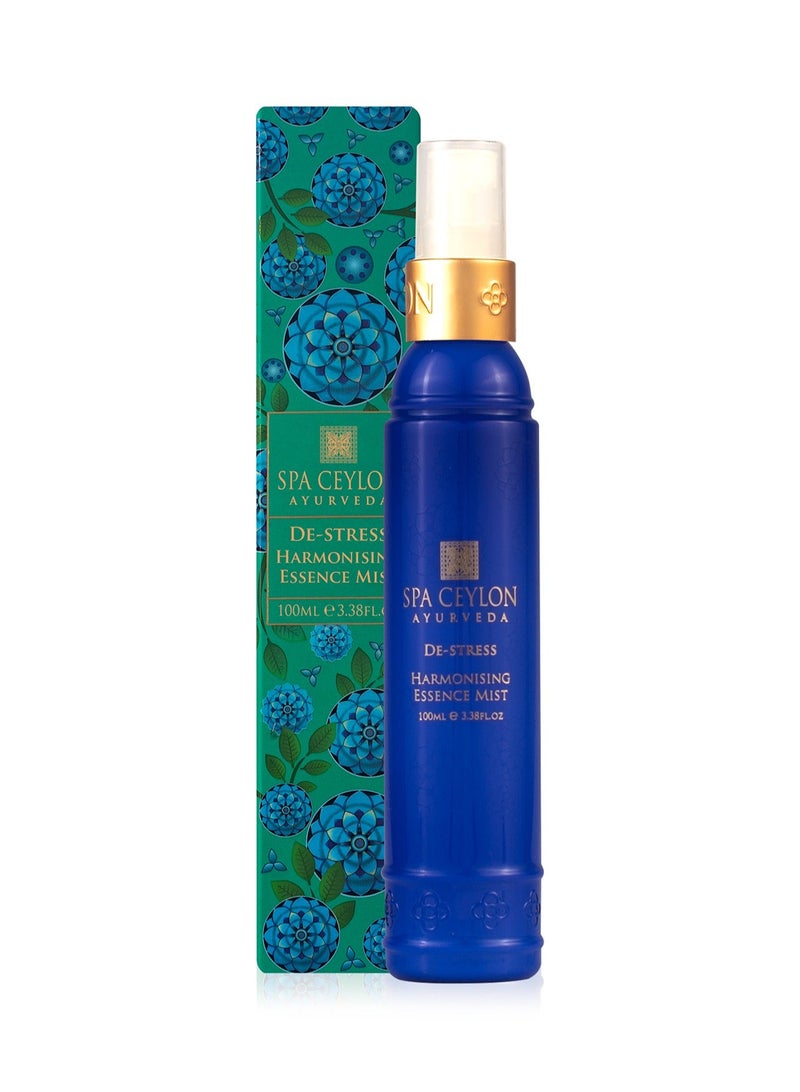 SPA CEYLON De-Stress Harmonising Essence Mist | Calming & Refreshing Pillow and Body Mist | Deep Calming | Reduce Stress | 100ml - Image 1