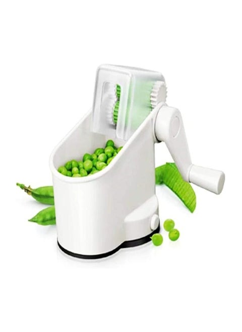 Pea peeling machine with ease