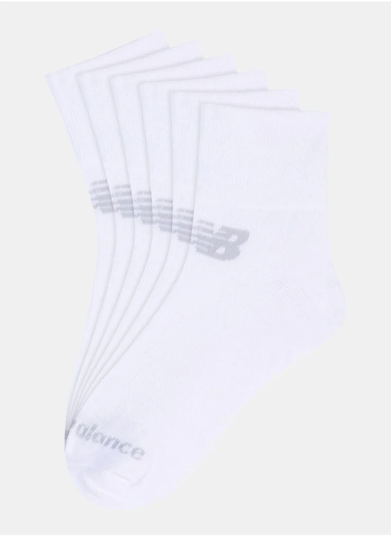 New Balance Performance Flat Knit Ankle Socks (3 Pack)