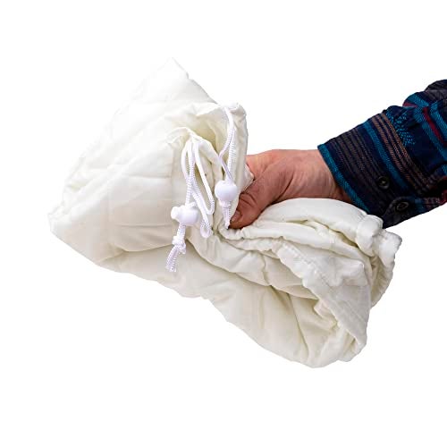 Duck Brand Indoor Air Conditioner Cover, White, 20 x 28 Inches, 284430 - Image 5