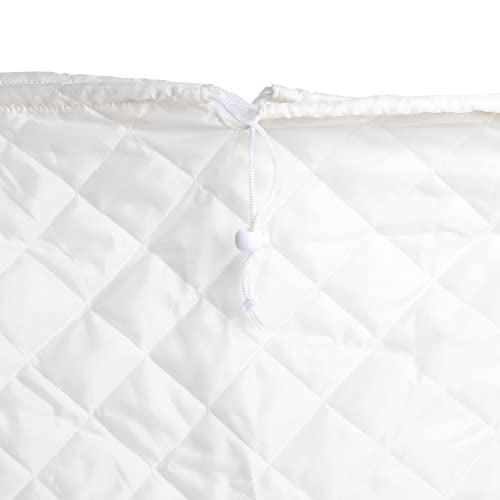 Duck Brand Indoor Air Conditioner Cover, White, 20 x 28 Inches, 284430 - Image 4
