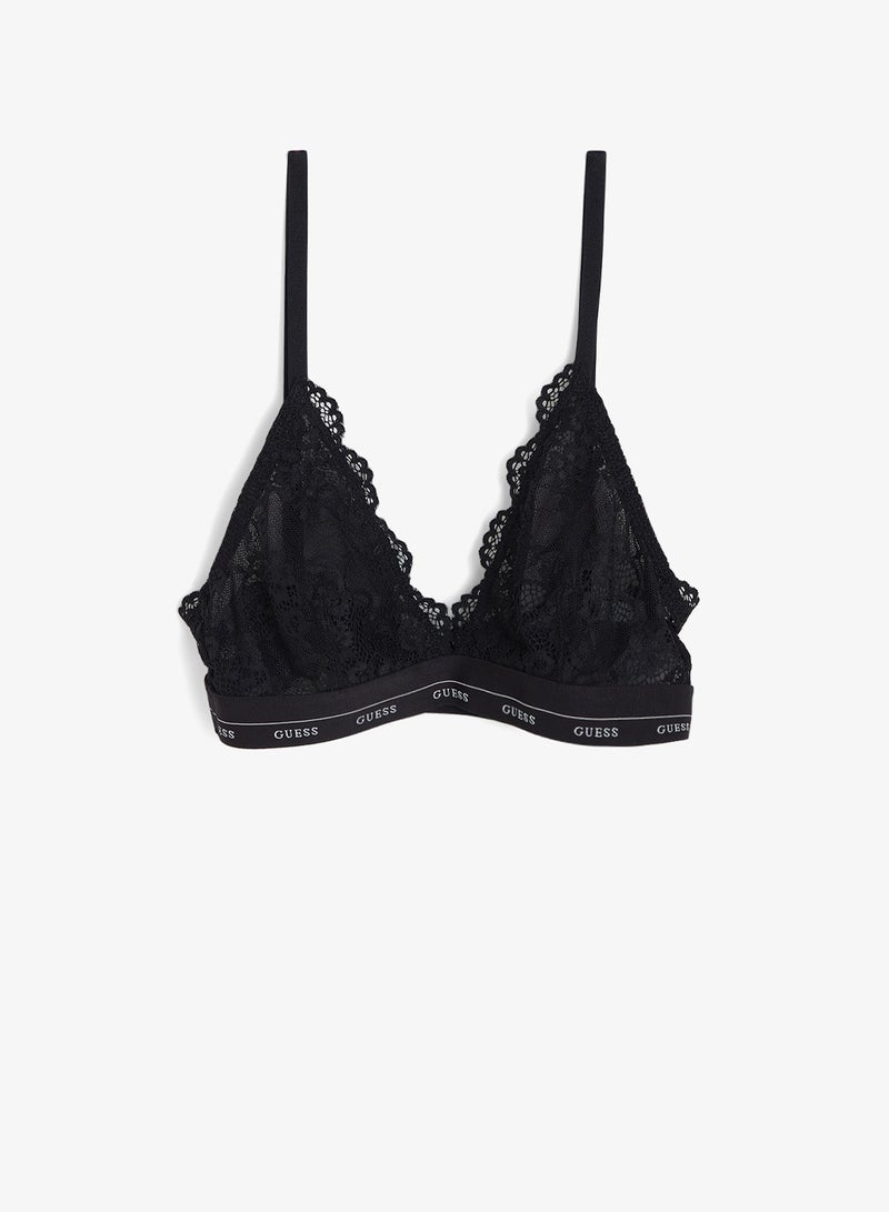 GUESS Lace Detailed Bra - Image 1