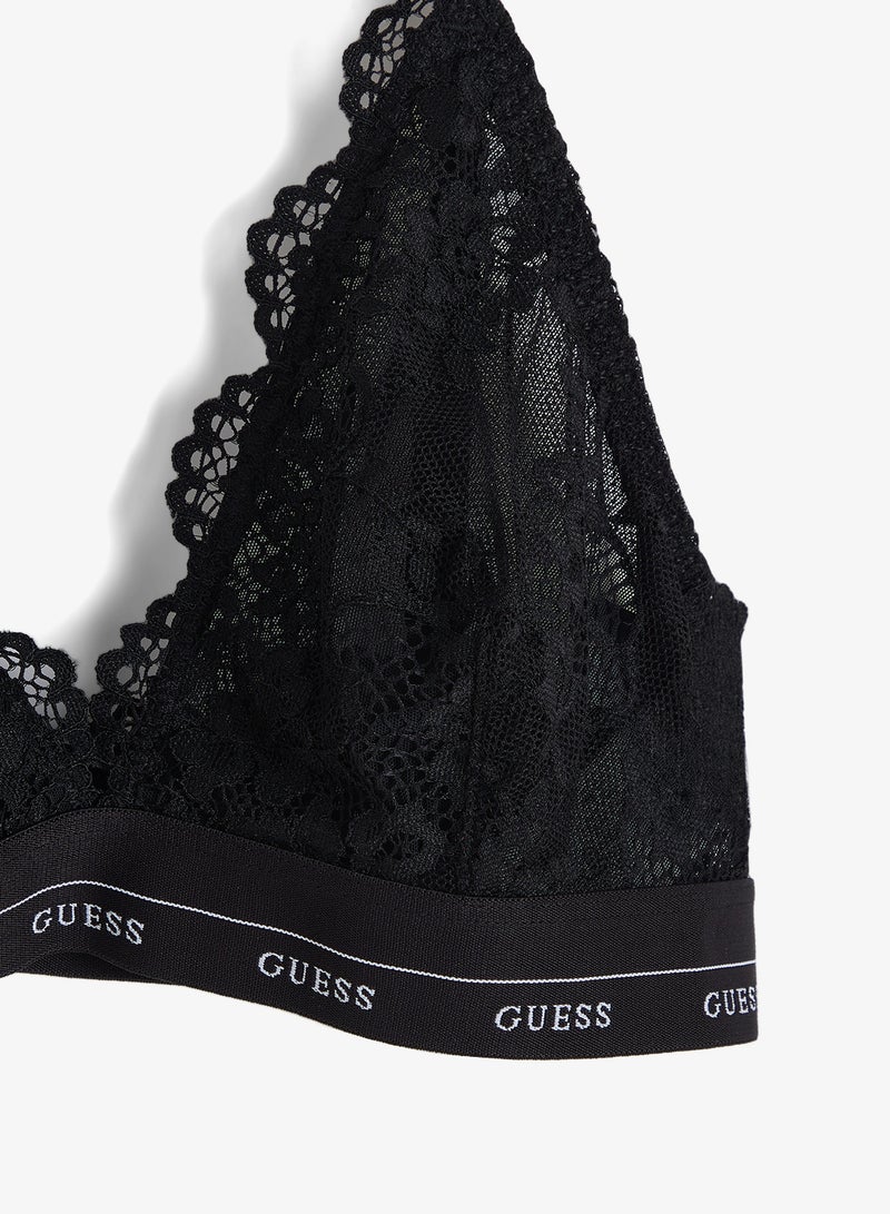 GUESS Lace Detailed Bra - Image 3