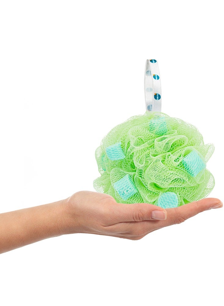 Balmy Bath Pouf With Olive Blossom Soap - Image 3