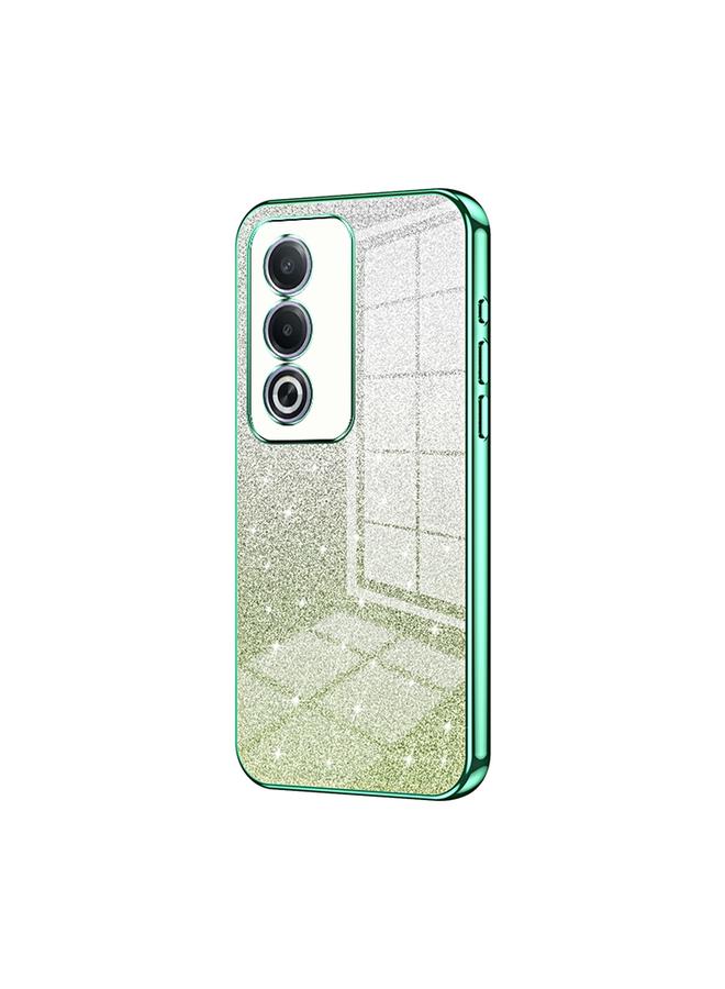 S-TOP Case For OPPO A3 Pro Global Gradient Glitter Powder Electroplated Phone Case - Image 1