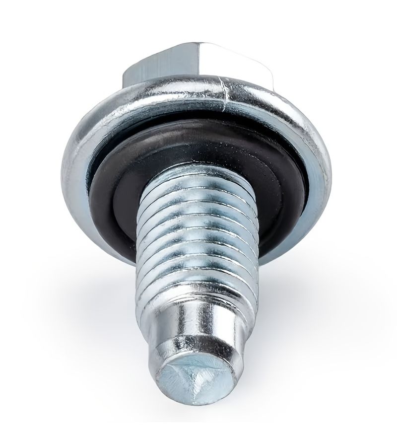 1pc High Magnetism Magnetic Oil Pan Drain Plug Bolt With O Ring Gasket For GMC Cadillac Chevrolet Hummer Pontiac OE 4948795 9L8E6730AA - Image 3