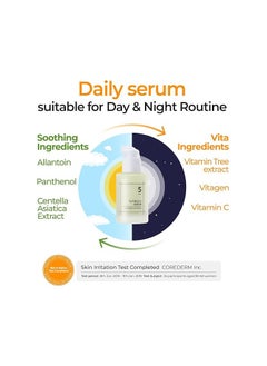 numbuzin numbuzin No.5 Goodbye Blemish Serum 50ml | Vitamin Serum, Blemish, Acne-marks, Redness  - Image 3