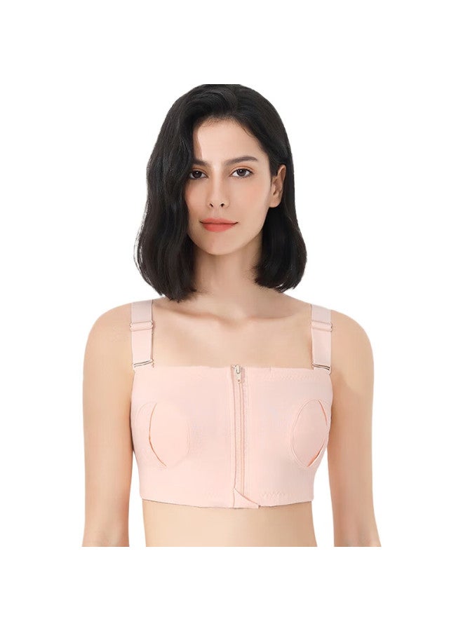 Lovebox Hands-Free Nursing Bra, Breast Pump, Postpartum Wireless Bra, Skin Color, One Size Fits All, M711 - Image 2