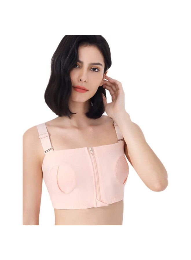 Lovebox Hands-Free Nursing Bra, Breast Pump, Postpartum Wireless Bra, Skin Color, One Size Fits All, M711 - Image 3