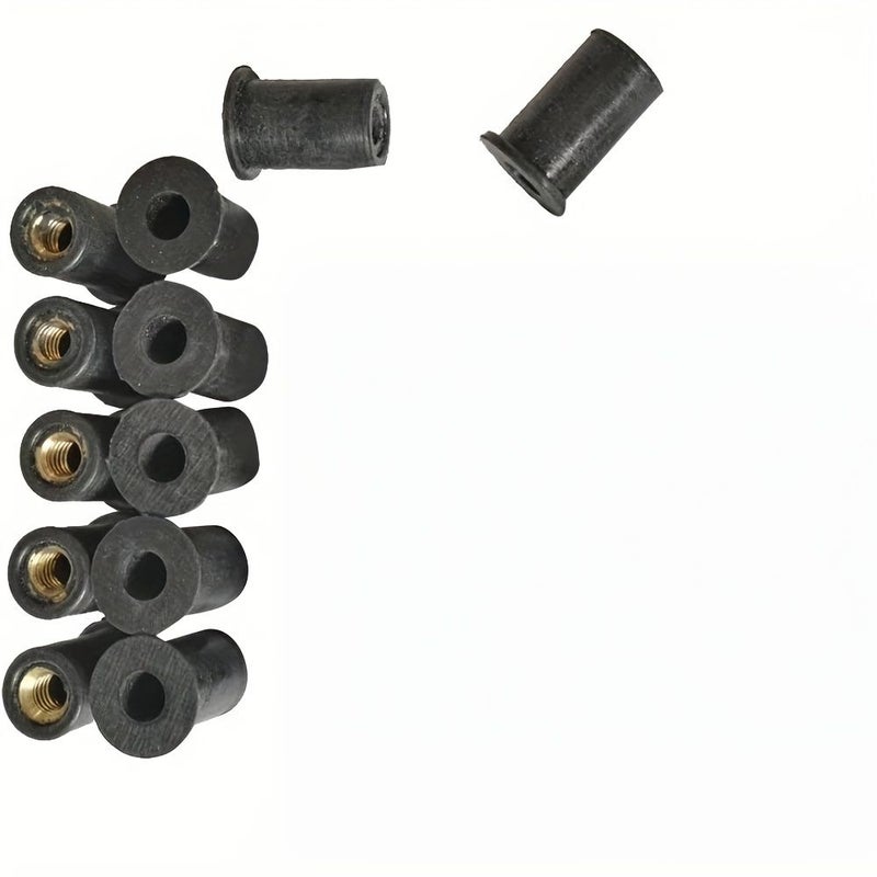 مجموعة صواميل M4 المطاطية للآبار مع مسامير مثبتات بحرية للقوارب الكاياك والزوارق - Image 2