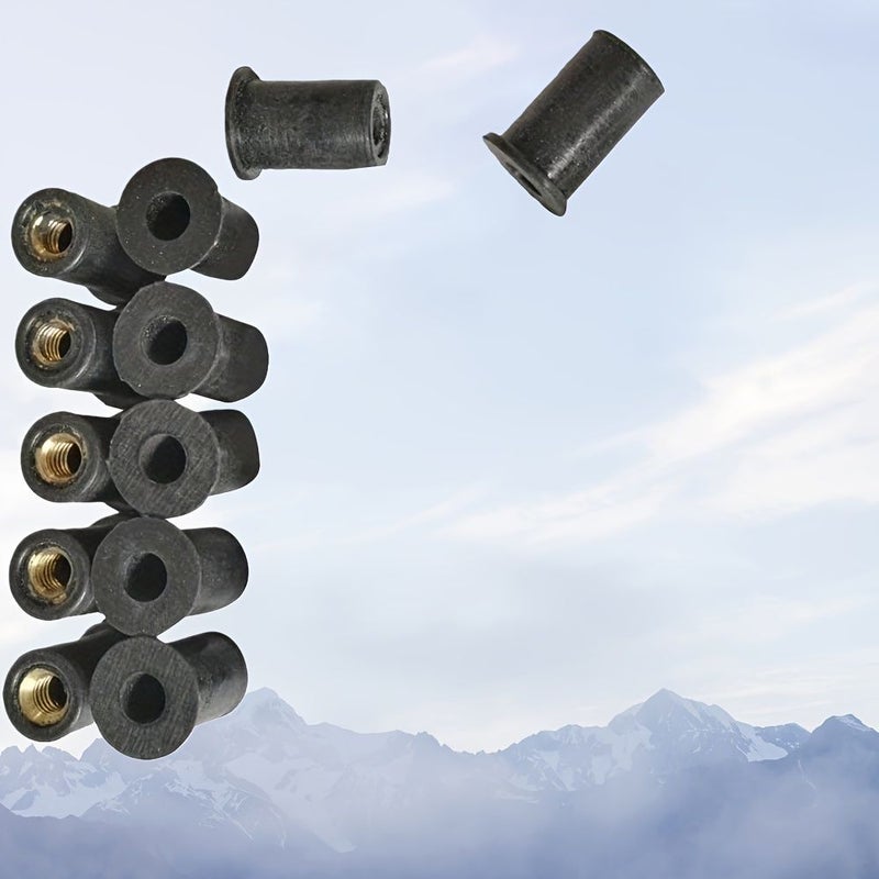 مجموعة صواميل M4 المطاطية للآبار مع مسامير مثبتات بحرية للقوارب الكاياك والزوارق - Image 4