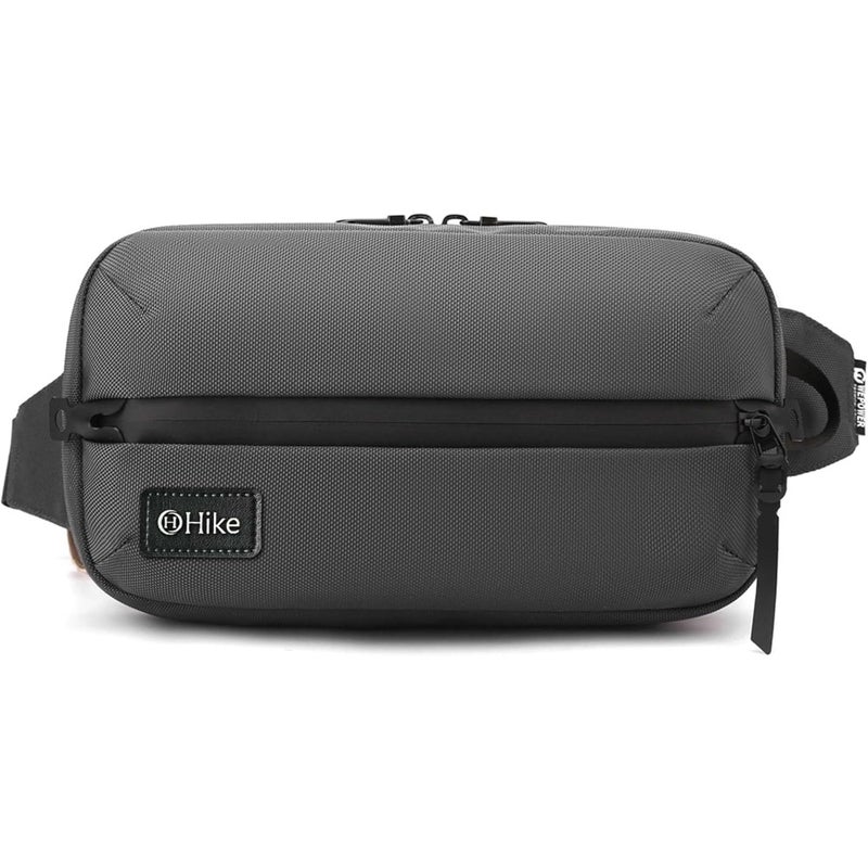 11-inch Waist Bag Anti-Theft Water Resistant Shock Proof Business Leisure Crossbody Chest Bag for Men and Women, HK2121 - Image 1