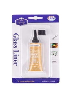 Keep Smiling Keep Smiling Gold Glass liner 3D - 21ml  - Image 1