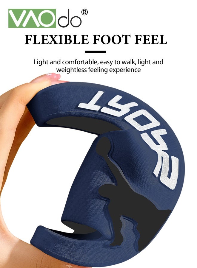 VAOdo Unisex Slippers, Shower Shoes, Indoor Slides Bathroom Sandals, Arch Support, Durable Outsole, Non-Slip, Easy to Clean Shower Slides  - Image 5