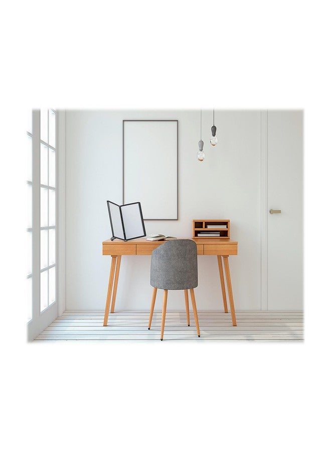 Durable Desktop Reference System with 5 Double-Sided Panels - Letter-Size 8.5" x 11" Inches - Black SHERPA SOHO Design - Desk Reference Organizer - Image 4