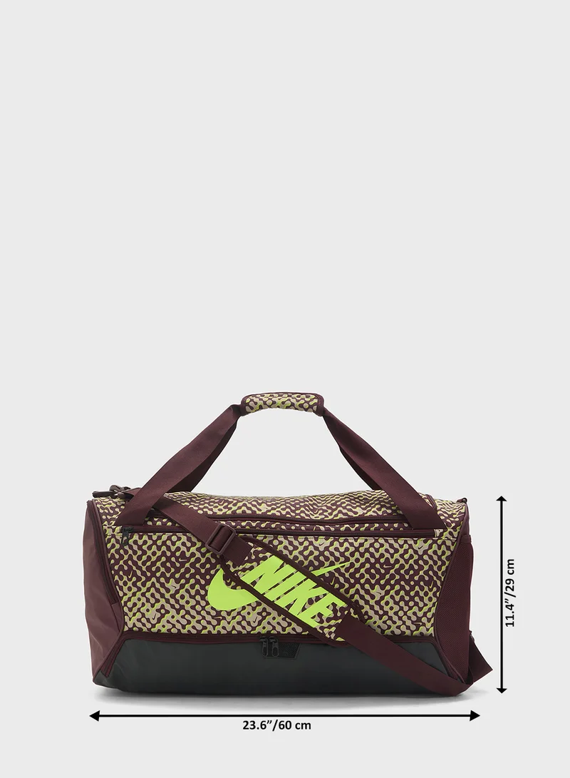 Nike Multicolour Brasillia Medium 9.5 Aop Duffle Bag for Women | Best Price UAE