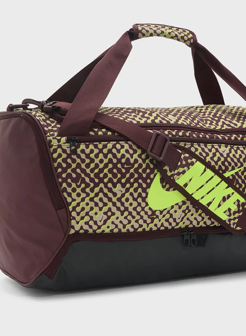 Nike Multicolour Brasillia Medium 9.5 Aop Duffle Bag for Women | Best Price UAE