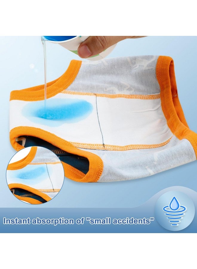 MooMoo Baby Training Underwear for Boys and Girls 8 Packs Absorbent Toddler Training Pants for Boys and Girls 4T - Image 1