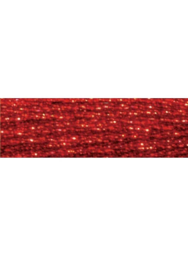 DMC 317We321 Light Effects Polyster Embroidery Floss 8.7Yard Red Ruby
