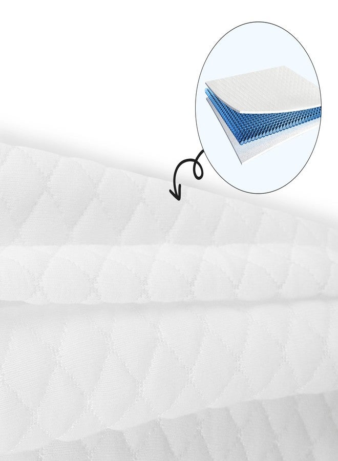 Shatex Pillowcase for Hair and Skin, 1 Pack Standard Size Pillow Case 100% Viscose Made from Bamboo - Soft, Breathable & Wrinkle-Free - White Cooling PillowCover with Hidden Zipper, 20x26 Inches - Image 3