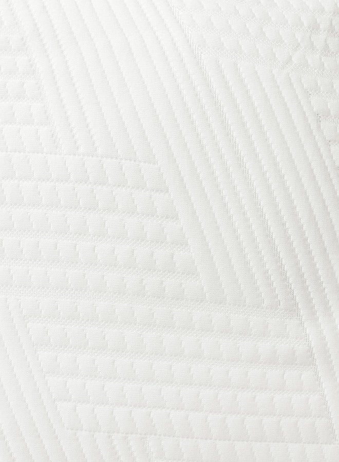 Shatex Pillowcase for Hair and Skin, 1 Pack Standard Size Pillow Case 100% Viscose Made from Bamboo - Soft, Breathable & Wrinkle-Free - White Cooling PillowCover with Hidden Zipper, 20x26 Inches - Image 5