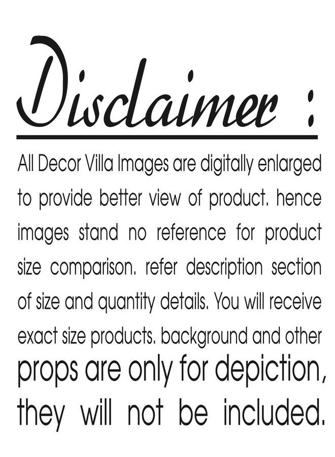 DecorVilla ملصق حائط بتصميم إسلامي من ديكور فيلا (فينيل PVC، المقاس - 30 سم × 121 سم) - Image 2