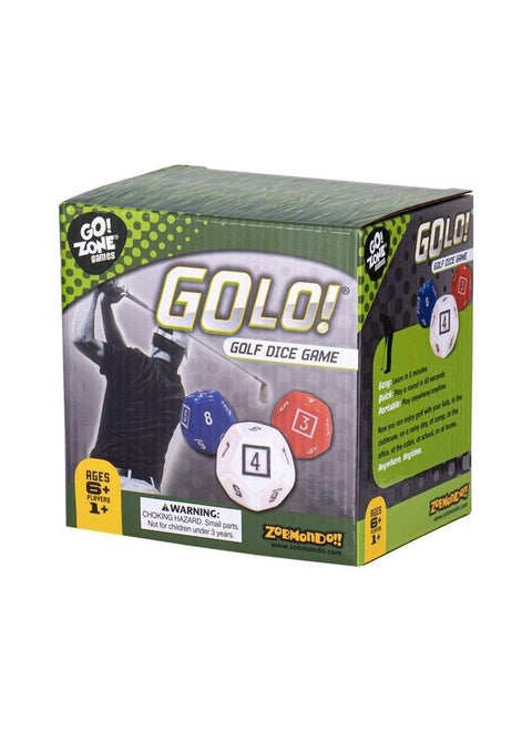 Golo! Golf Dice Game For Families And Kids Awardwinning Fun Game For Home Or Travel Quick To Learn For 1+ Players Ages 6 And Up