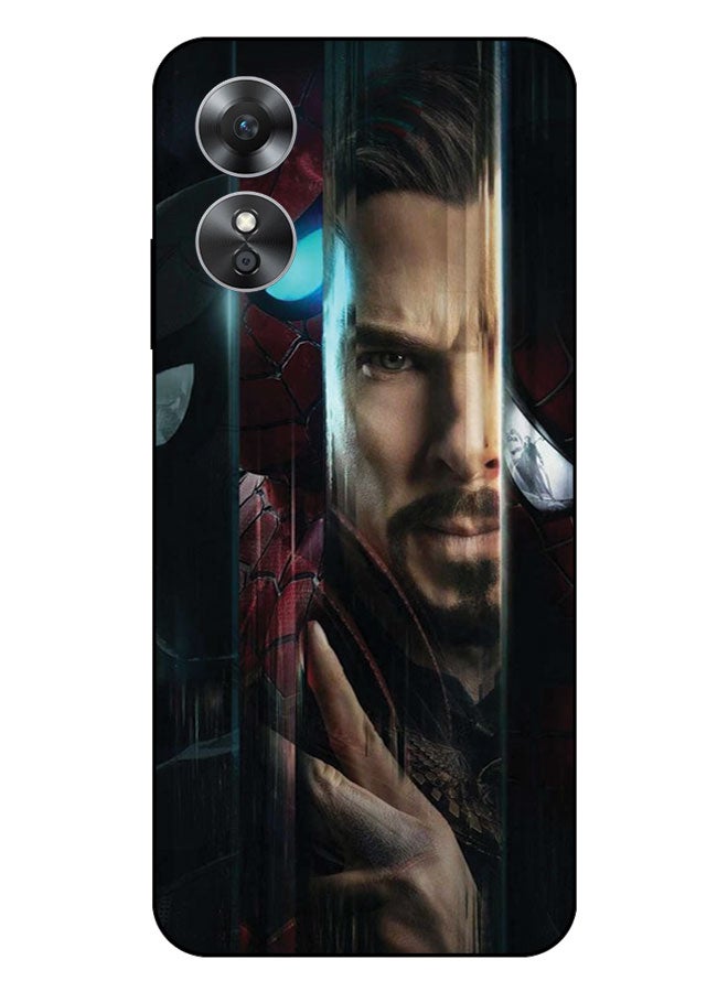 الصيد العين غطاء حماية مطبوع لهاتف Oppo A17 - دكتور سترينج - Image 1