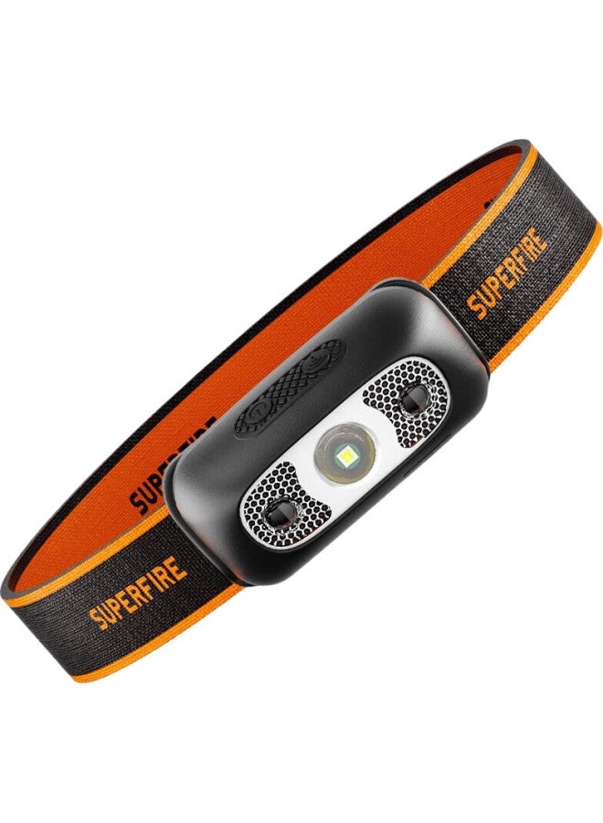 SupFire High-Intensity Headlamp For Night Fishing, Long-Range Usb Rechargeable, Motion-Sensing Outdoor Mining Lamp, Head-Mounted Emergency Light - Image 2