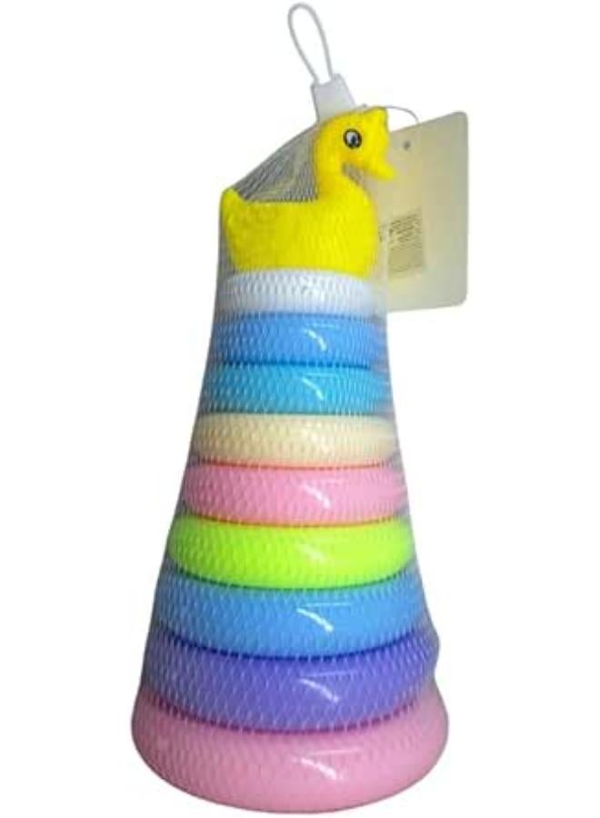 GTG TOYS Spiral Rings 9 Pieces and Duck (3627)