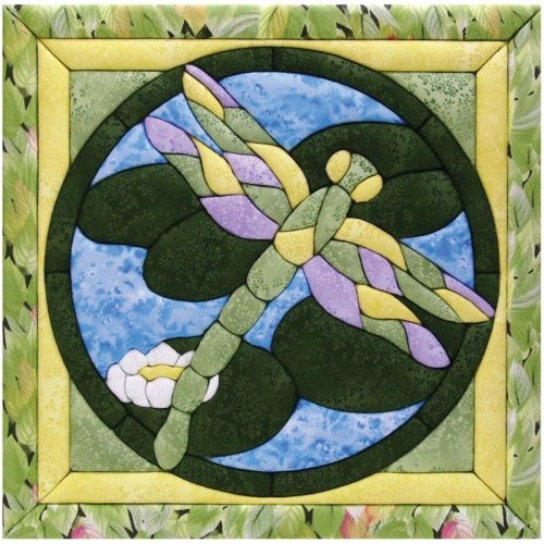 Quilt Magic No Sew Wall Hanging Kit - Dragonfly - Image 1