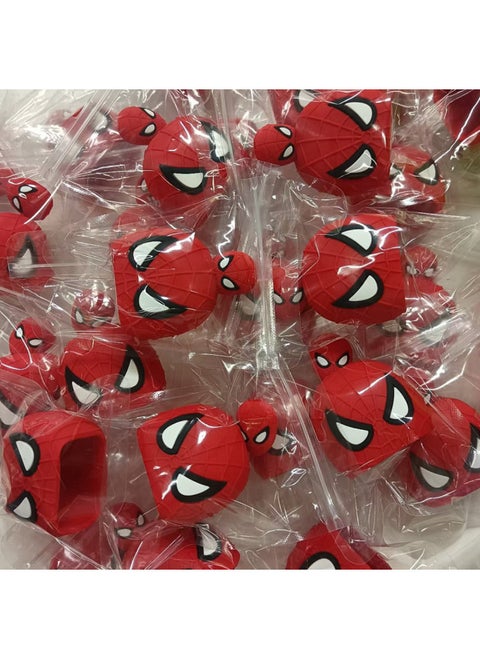 Cartoon Charger Protective Cover Suitable For Apple Fast Charging Head 18/20W Charging Head Protective Cover Winder-Color:Spider-man (set Of 2)