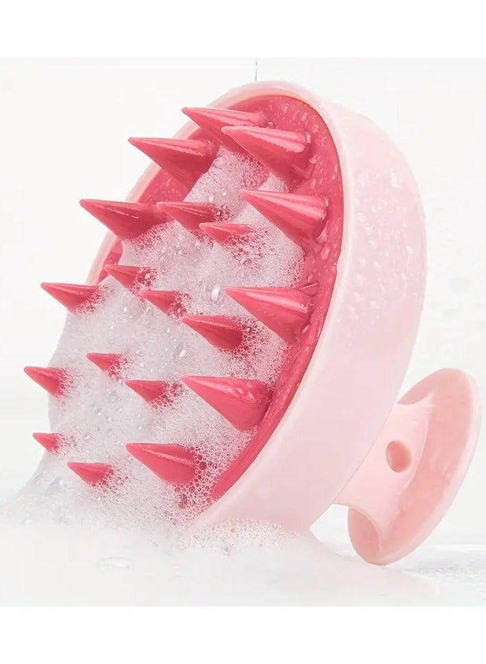 Ucanbe 2 pcs Soft Silicone Scalp Massage Brush For Wet And Dry Use - Shampoo Brush - Gentle Cleaning Hair And Scalp - Image 1