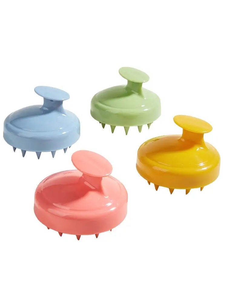 Ucanbe 2 pcs Soft Silicone Scalp Massage Brush For Wet And Dry Use - Shampoo Brush - Gentle Cleaning Hair And Scalp - Image 3