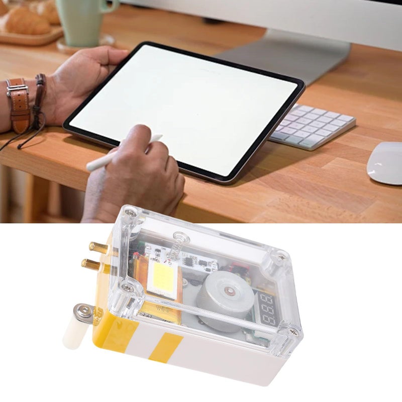 Hand Crank Generator Portable Emergency Power USB Charging With Light For Outdoor Camping - Image 5