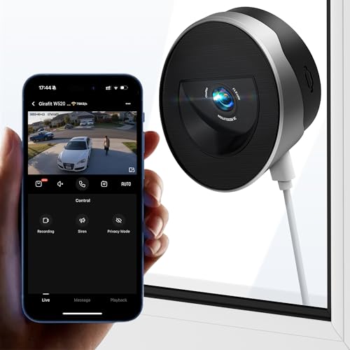 جيرافيت Girafit Girafit Window Camera With Angle Camera For Second Cameras For Home Color Night Camera For Outdoor Detection