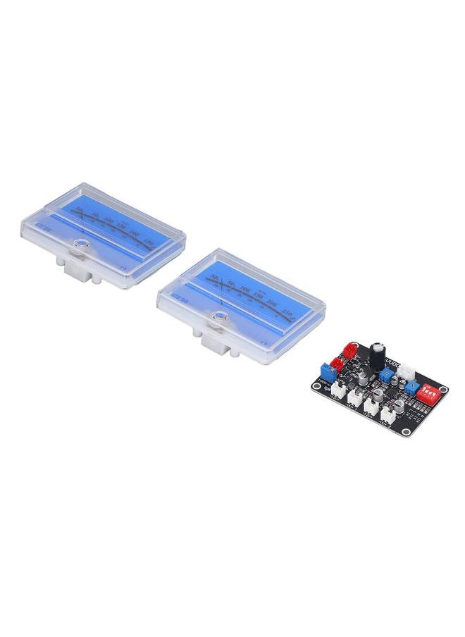VU Meter Easy Operation ABS Adjustable Backlit Widely Used VU Meter with Driver Board for DIY Home Car Audio Conversion