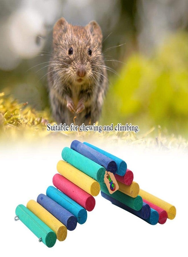 DreamAuro Wooden Bendable Bridge Hide House for Hamster, Rat, Sugar Glider, Bird, Parrot - Image 4