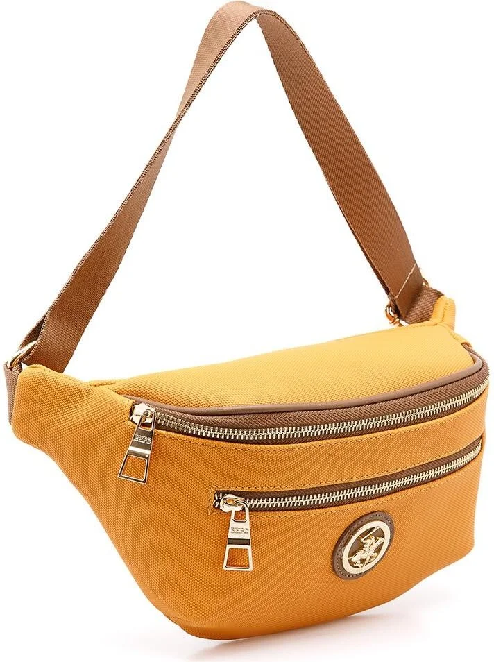 BEVERLY HILLS POLO CLUB 05BHPC8003-HR MUSTARD Women's Waist Bag