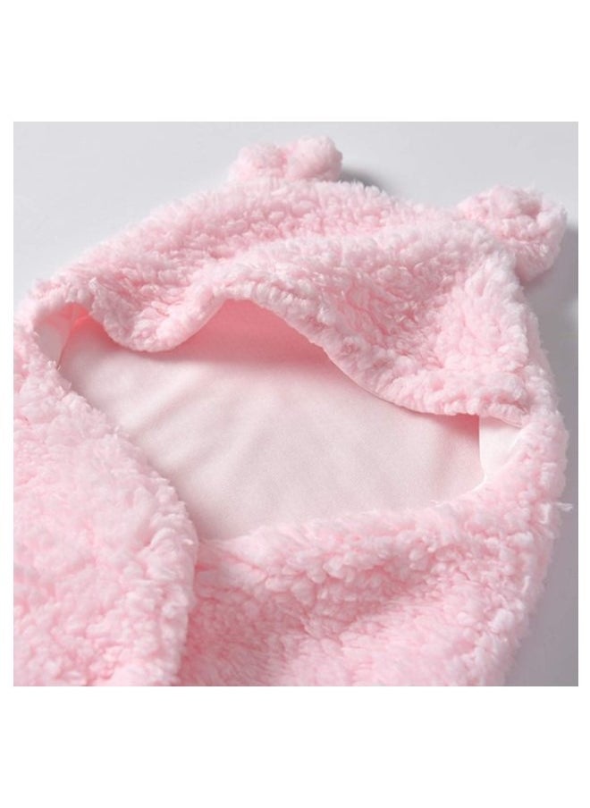 We Happy Cute Baby Swaddling Hooded Blanket Wrap Costume Dress Photoshoot Prop  - Image 2