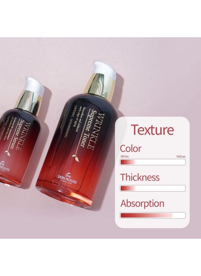 THE SKIN HOUSE - Wrinkle Supreme Toner 4.4 Ounce - Image 1