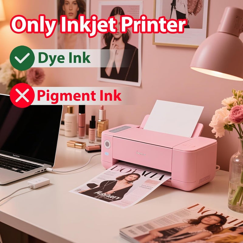 Uinkit Glossy Photo Paper 11x17 Inches 100 Sheets - Inkjet Printer Paper for Photos, Posters, Menus, Invitations - Vivid & Quick Drying Dye Ink Printers, No Curling, Smudge Proof - Image 3