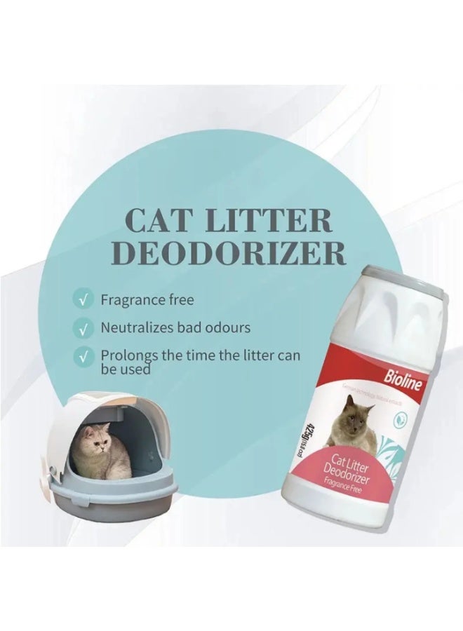 Bioline Cat Litter Deodorizer Odor Control Powder - 425g - Image 3