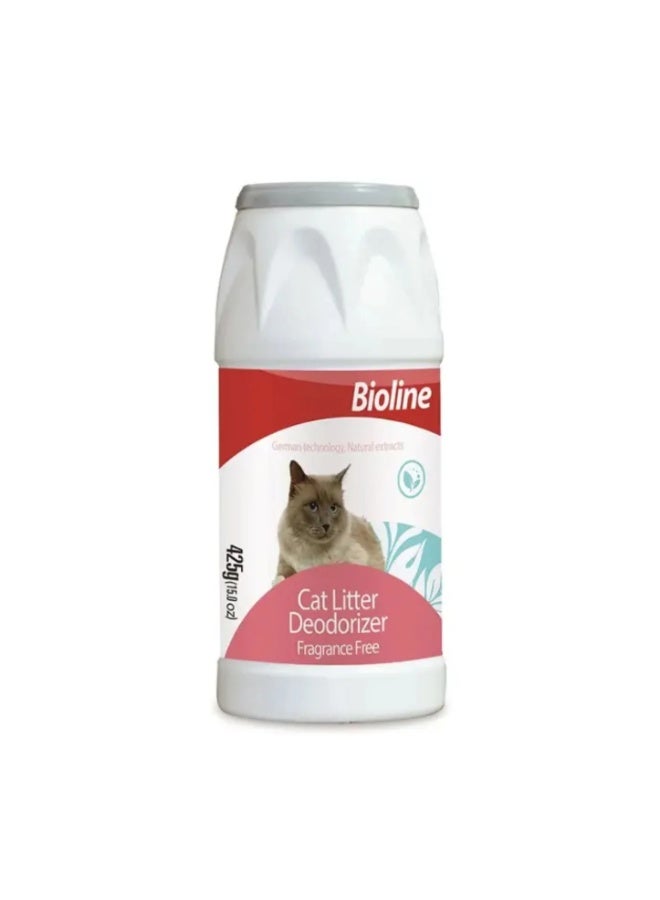 Bioline Cat Litter Deodorizer Odor Control Powder - 425g - Image 1