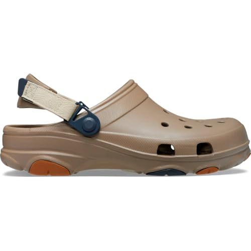 Crocs Unisex-Adult All Terrain Clogs with Adjustable Heel Strap, Khaki/Multi, 4 Men/6 Women - Image 2